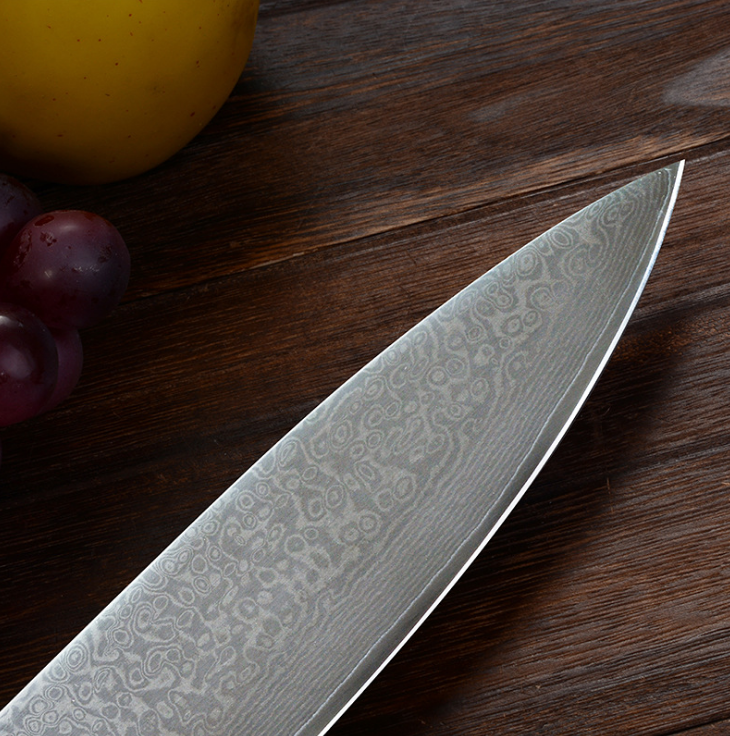 Cuchillo de Chef- Acero Damasco- 32cm