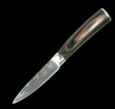 Set 4 Cuchillos - Acero Inoxidable - 19cm