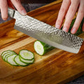 Cuchillo de Chef Alemán - Acero Damasco Compacto - 30cm