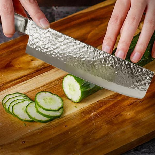 Cuchillo de Chef Alemán - Acero Damasco Compacto - 30cm
