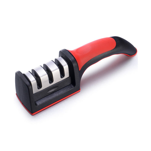 Afilador de Cuchillos de Cocina Profesional con Piedra de Afilar