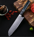 Cuchillo de Chef Premium - Acero Inoxidable 7Cr17 - 30cm