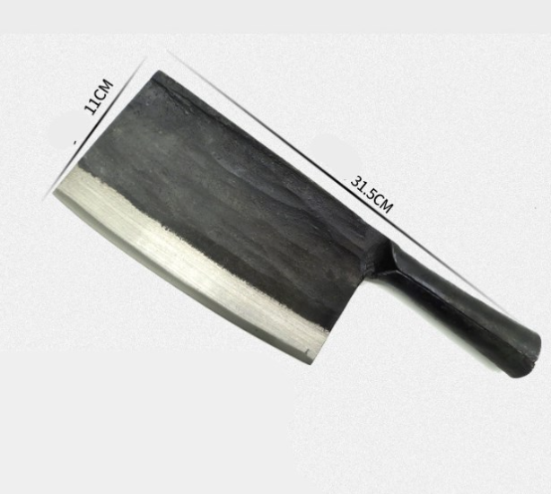 Cuchillo tipo Hacha - Acero Inoxidable - 31cm
