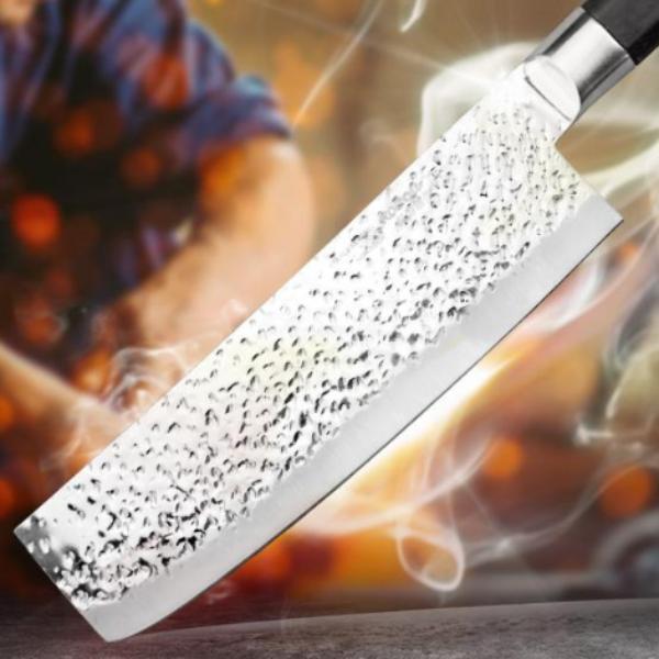 Cuchillo de Chef Alemán - Acero Damasco Compacto - 30cm