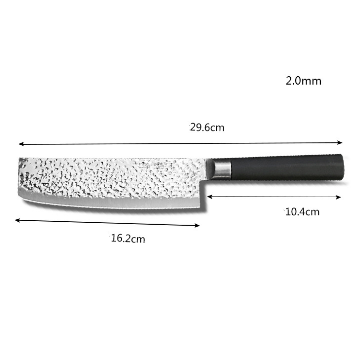 Cuchillo de Chef Alemán - Acero Damasco Compacto - 30cm