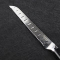 Damascus Steel Serrated Bread Knife for Chefs